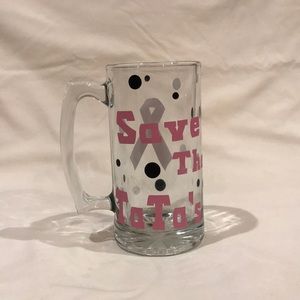 Save the TaTas large glass mug